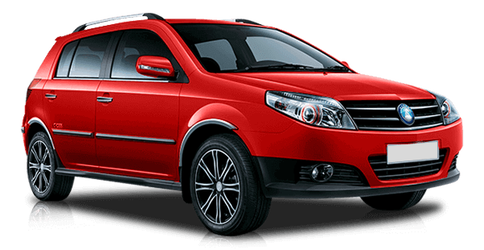 Geely Mk cross Красный