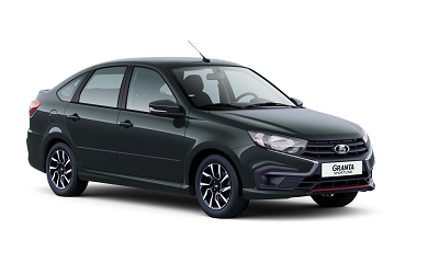 Lada Granta Sportline Лифтбек Серебристо-темно-серый 